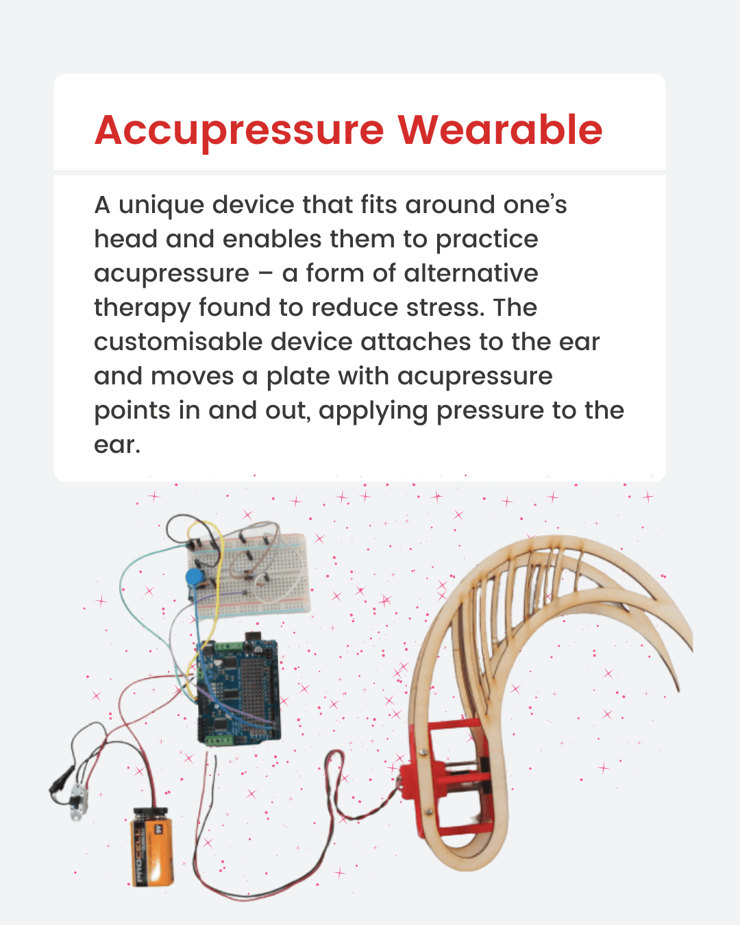NuVu Project 2 - Accupressure Wearable